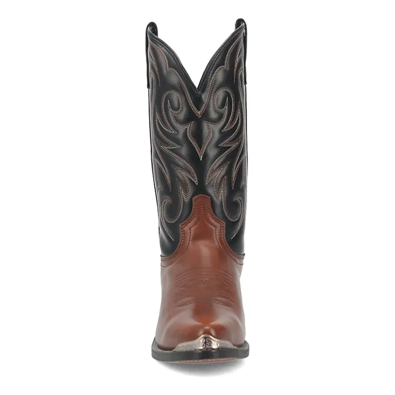 Laredo Mens Nashville Block Heel Cowboy Boots