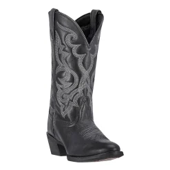 Laredo Womens Maddie Block Heel Cowboy Boots