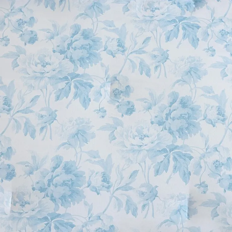 Laura Ashley Anja Textured Toile Easy Care Complete Bedding Set with Sheets