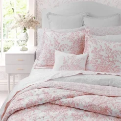Laura Ashley Bedford Floral Reversible Quilt Set