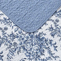 Laura Ashley Bedford Floral Reversible Quilt Set