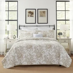 Laura Ashley Bedford Floral Reversible Quilt Set