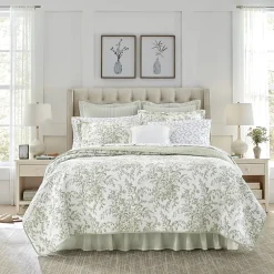 Laura Ashley Bedford Quilt Set