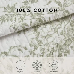 Laura Ashley Bedford Quilt Set