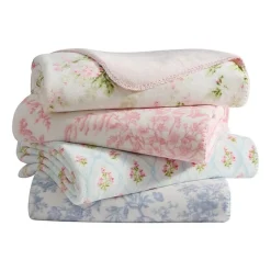 Laura Ashley Bedford Washable Throw