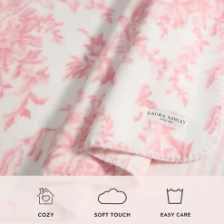 Laura Ashley Bedford Washable Throw