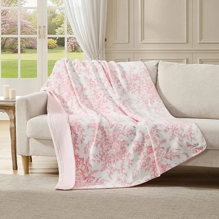 Laura Ashley Bedford Washable Throw