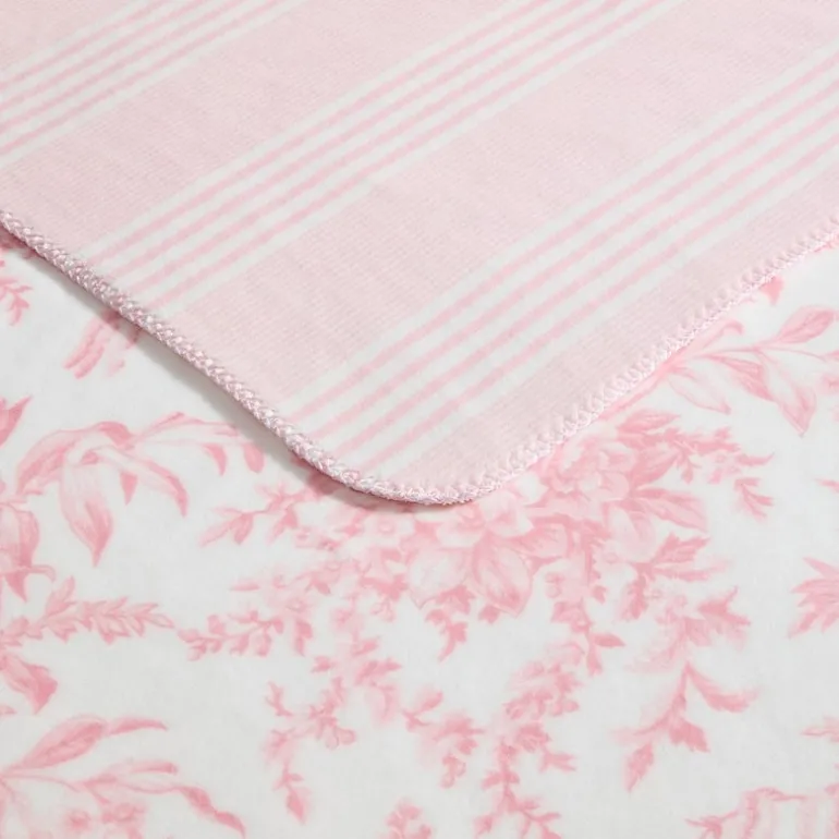 Laura Ashley Bedford Washable Throw