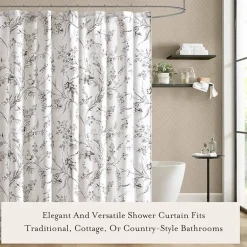 Laura Ashley Branch Toile Shower Curtain