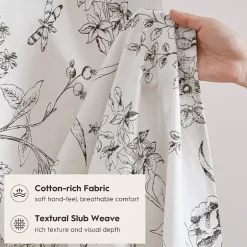 Laura Ashley Branch Toile Shower Curtain