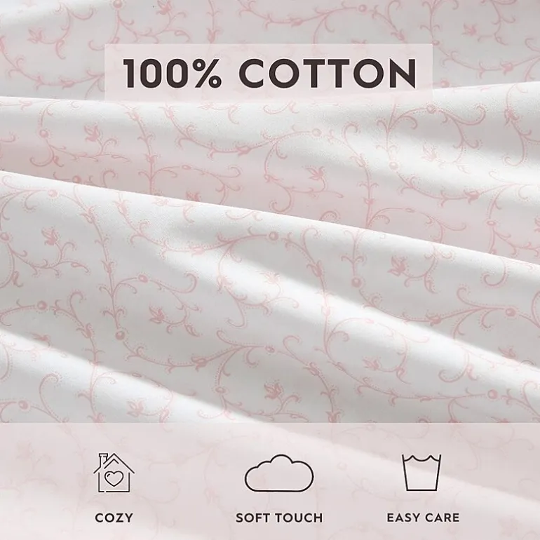 Laura Ashley Cotton Percale Sheet Set
