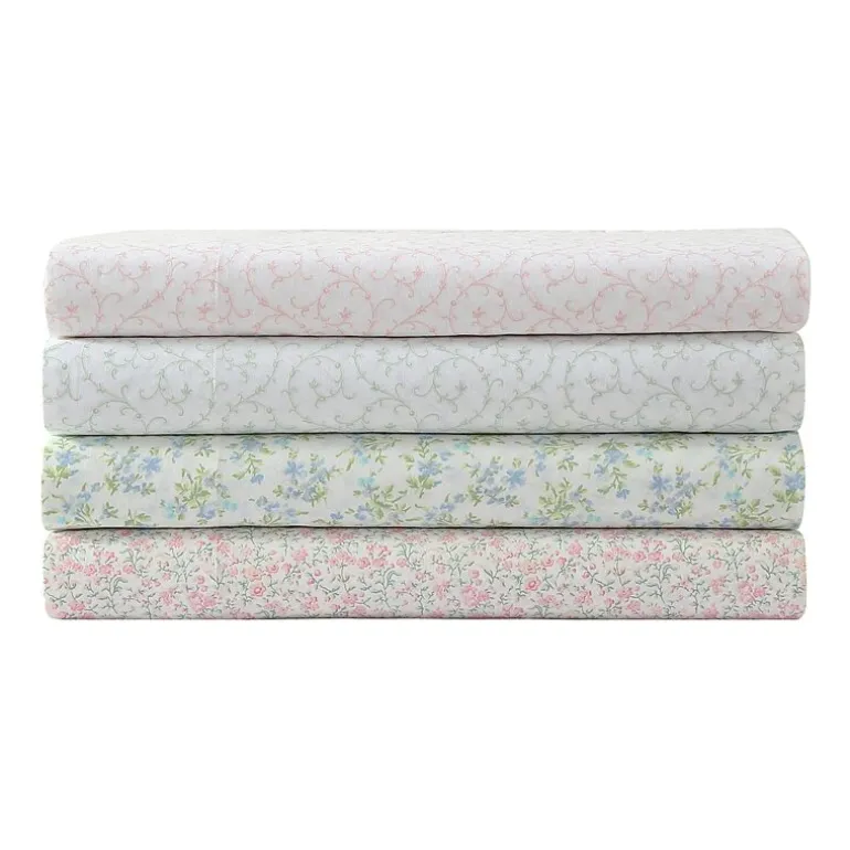 Laura Ashley Cotton Percale Sheet Set