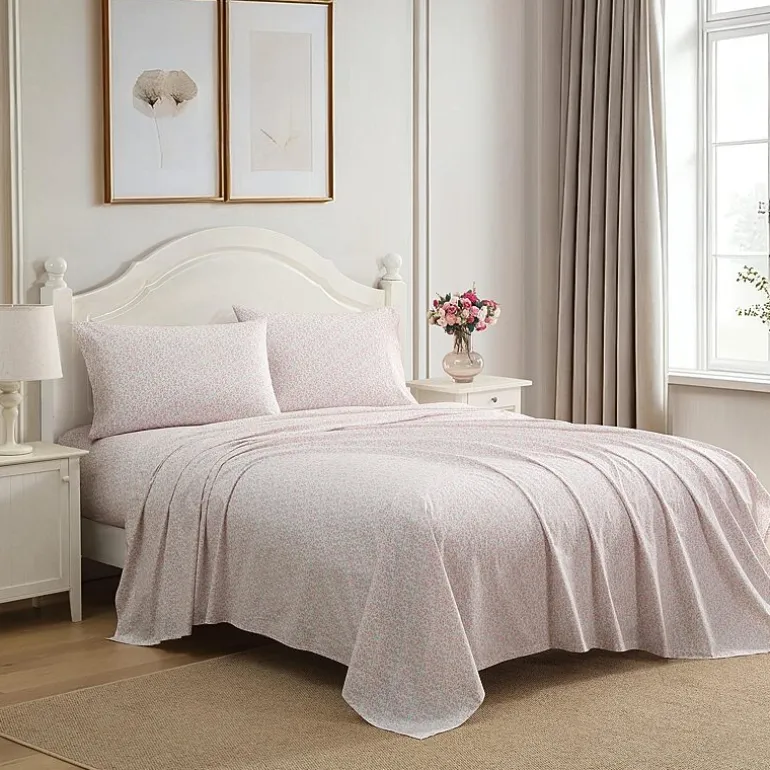 Laura Ashley Cotton Percale Sheet Set