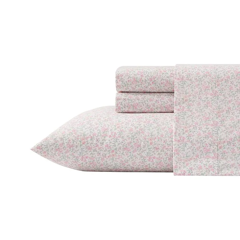 Laura Ashley Cotton Percale Sheet Set