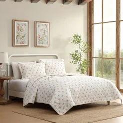 Laura Ashley Dorrie Easy Care Quilt Set