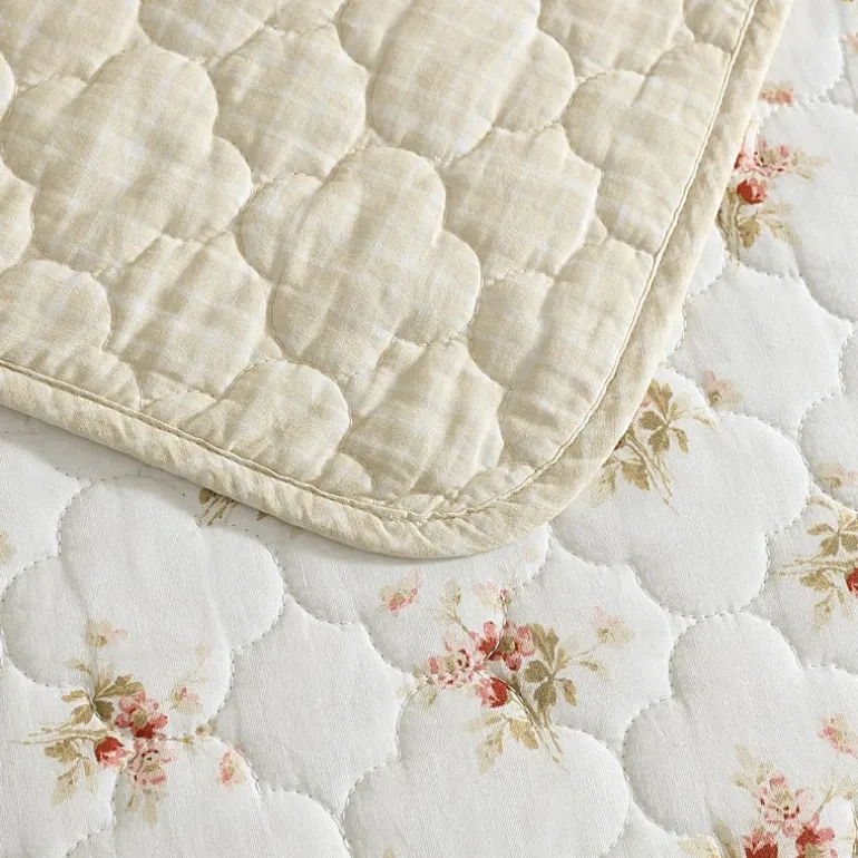 Laura Ashley Dorrie Easy Care Quilt Set