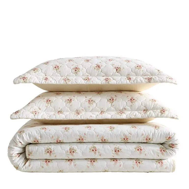 Laura Ashley Dorrie Easy Care Quilt Set
