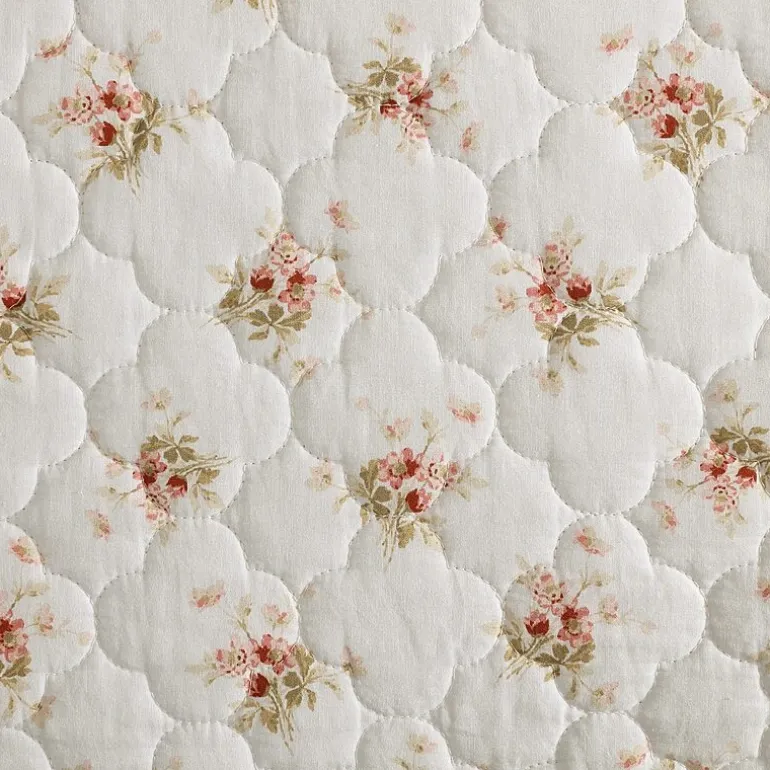 Laura Ashley Dorrie Easy Care Quilt Set