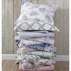 Laura Ashley Flora Reversible Quilt Set