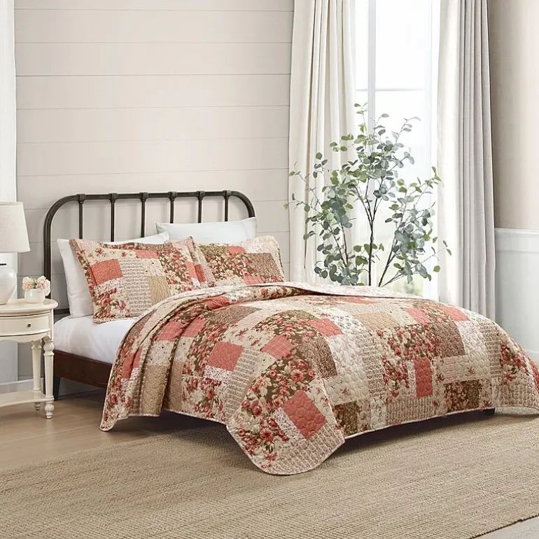 Laura Ashley Harrietta Patchwork Quilt Set