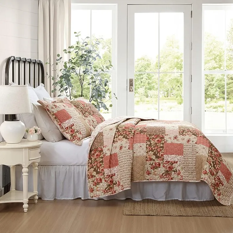 Laura Ashley Harrietta Patchwork Quilt Set