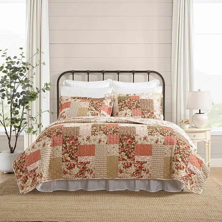 Laura Ashley Harrietta Patchwork Quilt Set