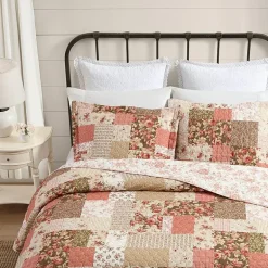 Laura Ashley Harrietta Patchwork Quilt Set
