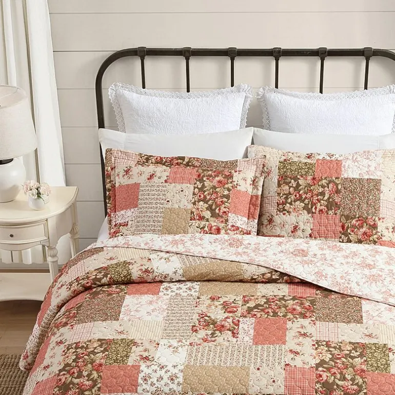 Laura Ashley Harrietta Patchwork Quilt Set