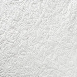 Laura Ashley Heirloom Floral Reversible Quilt Set