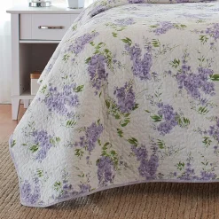 Laura Ashley Keighley Floral Reversible Quilt Set