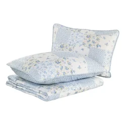 Laura Ashley Kenna Floral Reversible Quilt Set