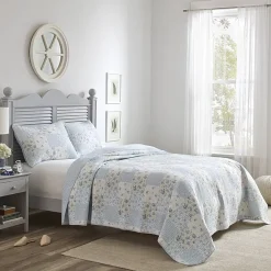 Laura Ashley Kenna Floral Reversible Quilt Set