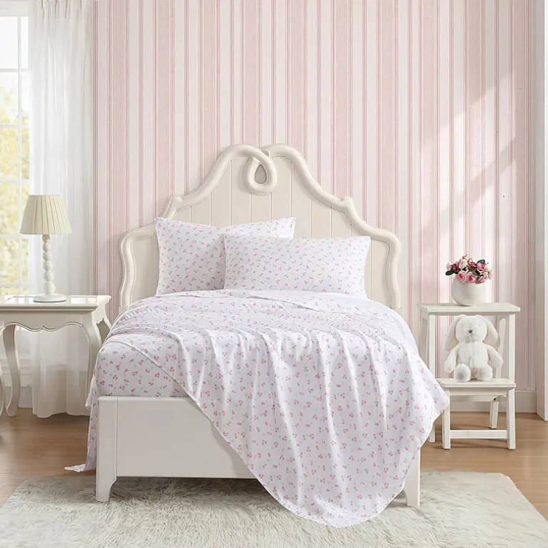 Laura Ashley Lovely Bows Sheet Set