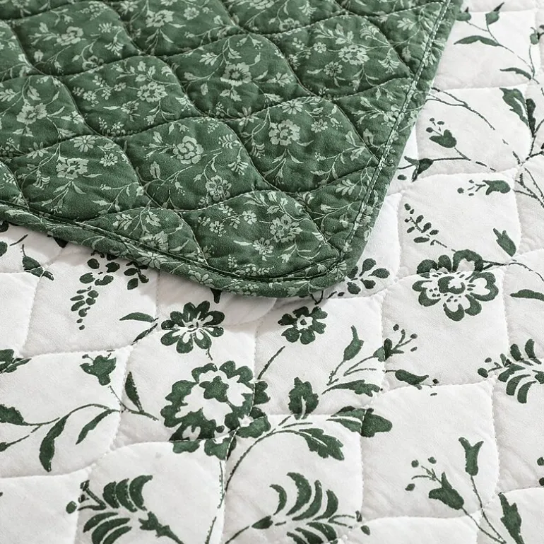 Laura Ashley Miranda Easy Care Quilt Set