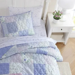 Laura Ashley Parker Patchwork Quilt Set