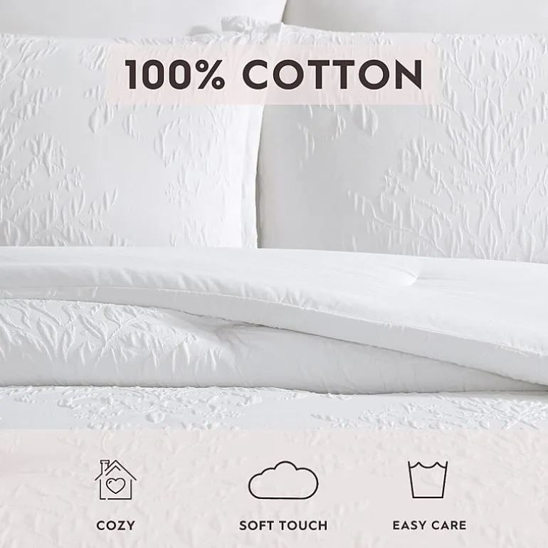 Laura Ashley Rowland 3-pc. Comforter Set