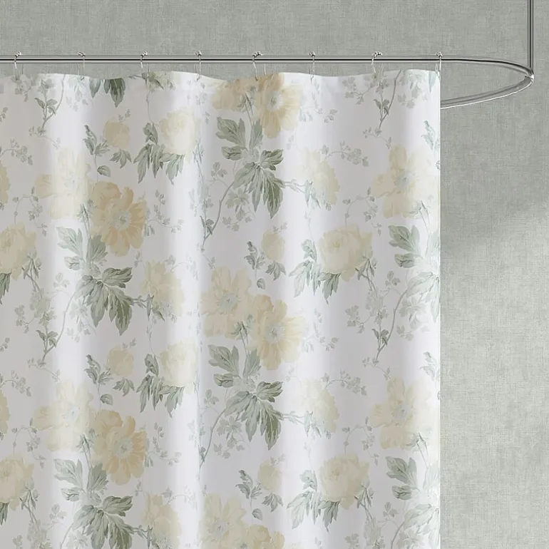 Laura Ashley Shower Curtain Set