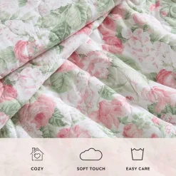 Laura Ashley Sweet Memories 3-pc. Reversible Quilt Set