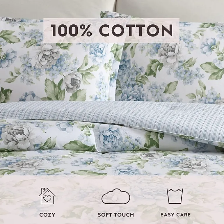Laura Ashley Tapestry Rose 3-pc. Comforter Set
