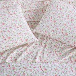 Laura Ashley 200tc 100% Cotton Percale Sheet Set