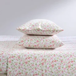 Laura Ashley 200tc 100% Cotton Percale Sheet Set