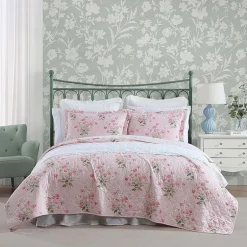 Laura Ashley Veronicas Bouquet Quilt Set