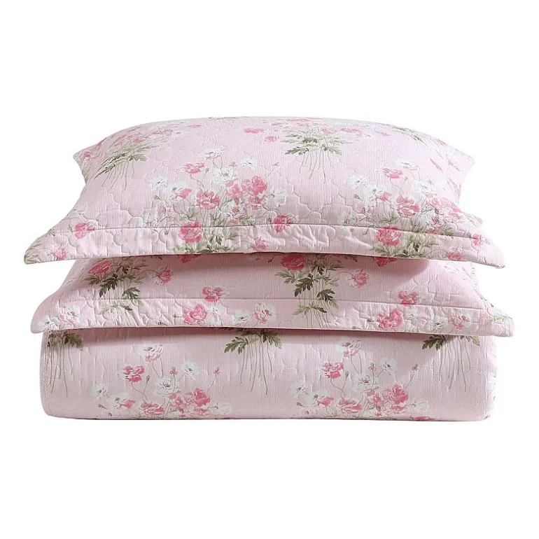 Laura Ashley Veronicas Bouquet Quilt Set