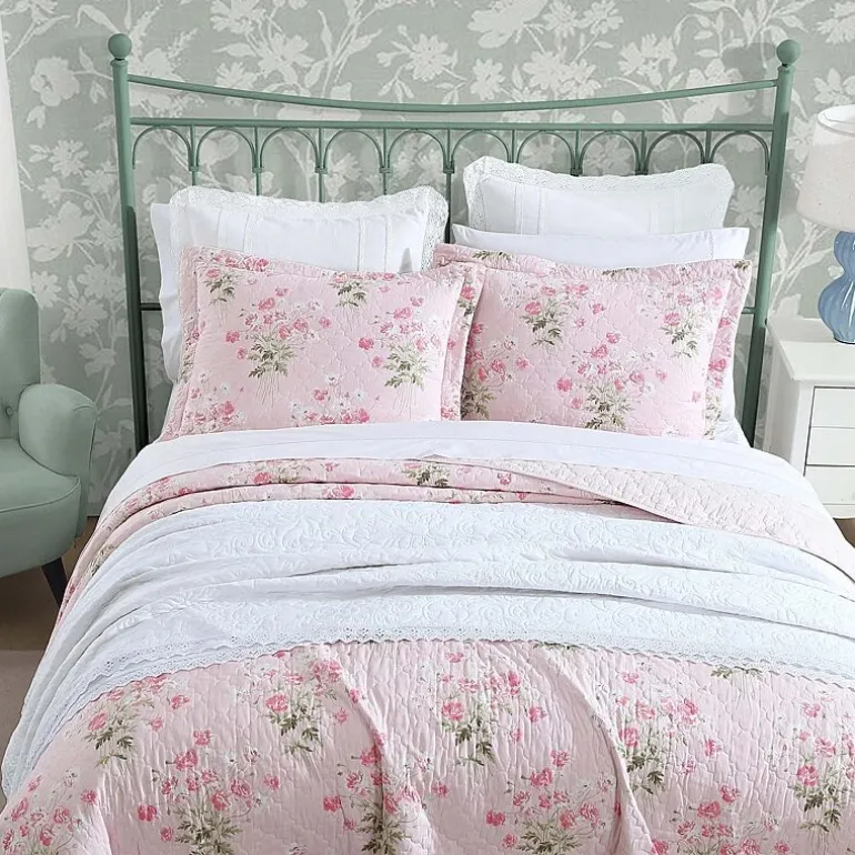Laura Ashley Veronicas Bouquet Quilt Set