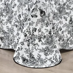 Laurel Manor Toile Garden Cotton Bedspread