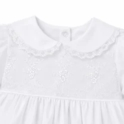 Laurenza's Baby Girls Long Sleeve Baptism Gown