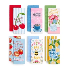 Layerings Lemon 2-pc. Kitchen Towel Set