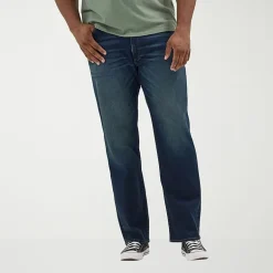 Lee Big and Tall Extreme Motion Relaxed Straight Leg Jeans