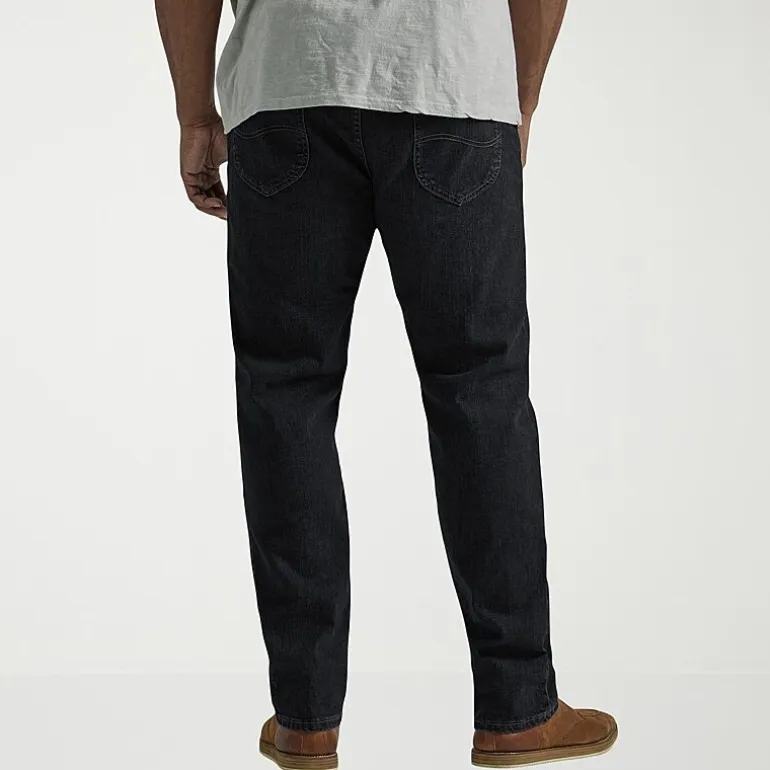 Lee Legendary Denim Big and Tall Mens Stretch Fabric Regular Fit Jeans