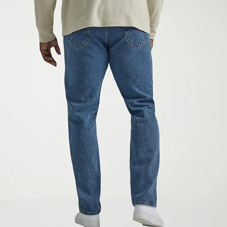 Lee Legendary Denim Big and Tall Mens Stretch Fabric Regular Fit Jeans